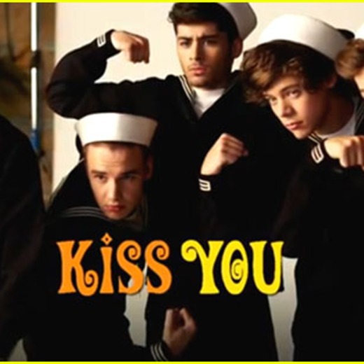 One Direction adelanta su nuevo vídeo: Kiss you