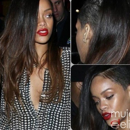 Rihanna empezó el 2013 con un nuevo look