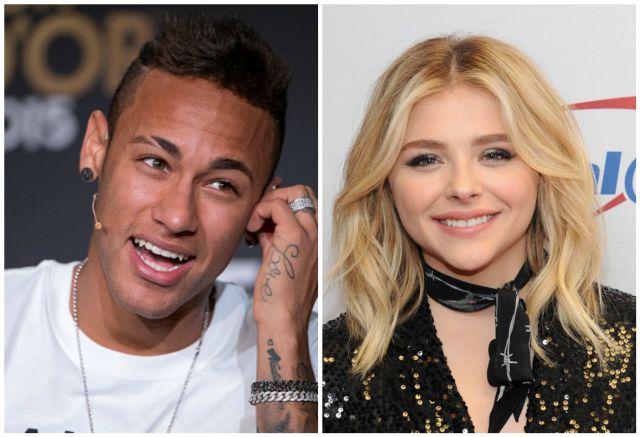 Chloë Moretz et Neymar Jr sur Snapchat 