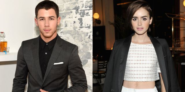 Nick Jonas confirma su romance con Lilly Collins