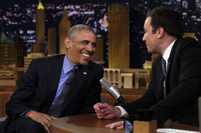 Barack Obama visitó a Jimmy Fallon