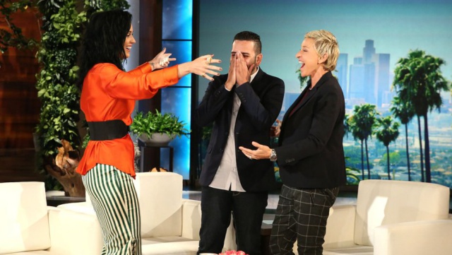 Ellen DeGeneres y Katy Perry cumplen sueño a sobreviviente del tiroteo en Orlando