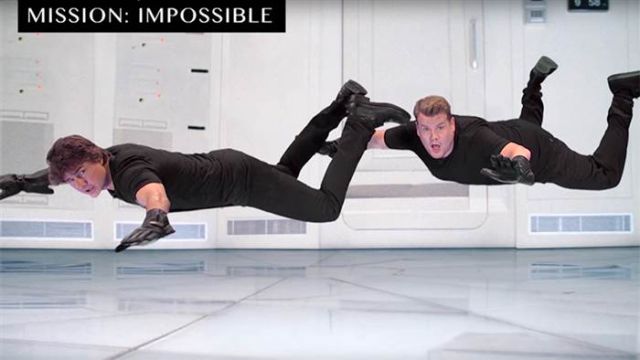 James Corden y Tom Cruise se unen en un vídeo imperdible