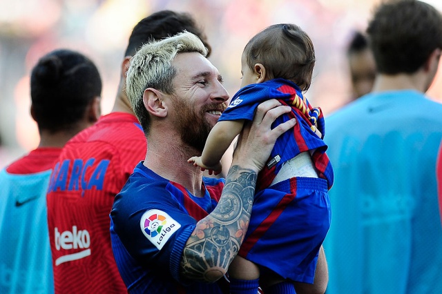 El hijo de Messi demuestra sus habilidades para el baile