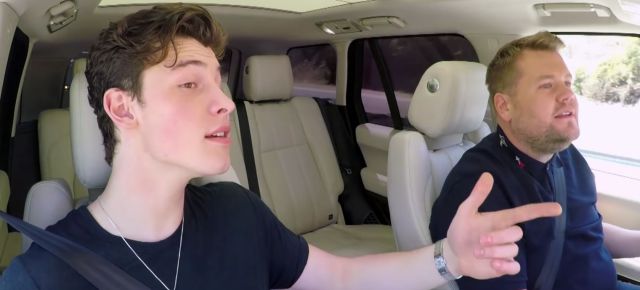 Shawn Mendes saca su lado más rebelde en el 'Carpool Karaoke'