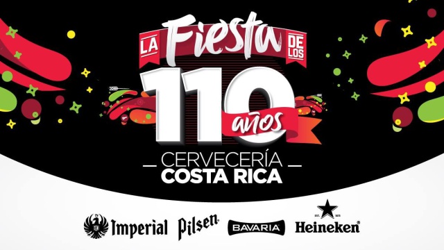 Cervecería Costa Rica celebrará 110 años con música en cuatro escenarios