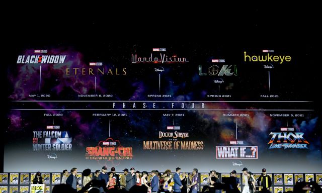 Estas son las fechas en que se estrenarán las nuevas películas de Marvel