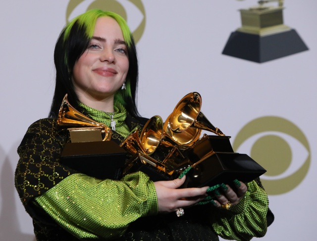 ¡Billie Eilish arrasa en los Premios Grammy!