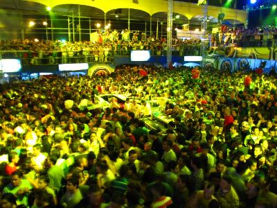 Concierto de Calle13 en Palmares