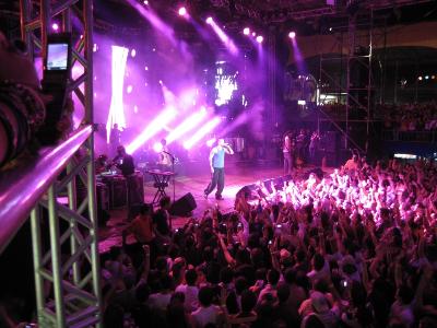 Concierto de Calle13 en Palmares