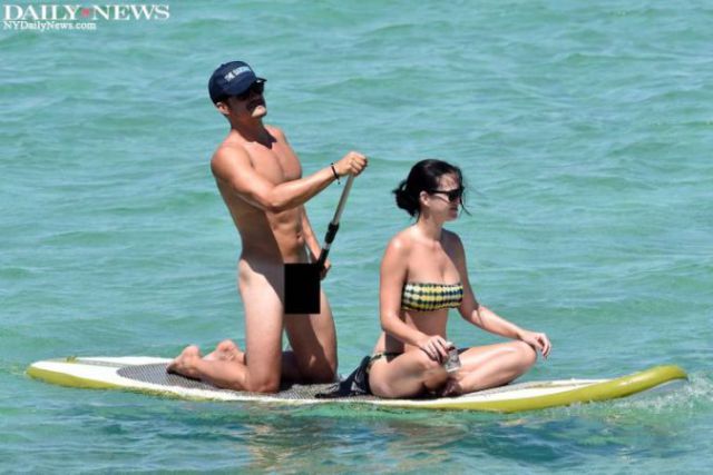 Orlando Bloom desnudo en sus vacaciones en Italia