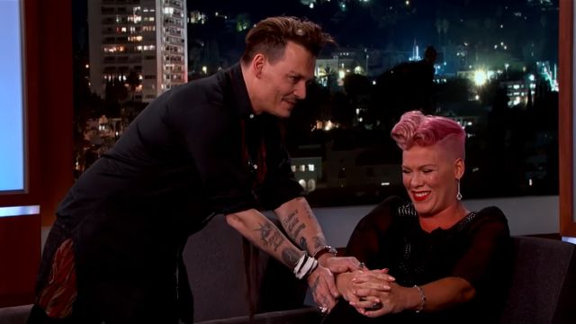 Pink está enamorada de Johnny Depp