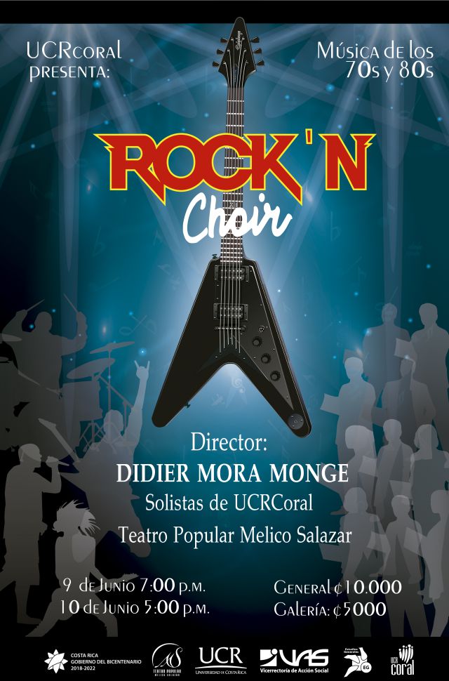 El Teatro Popular Melico Salazar albergará el espectáculo de Rock-N-Choir